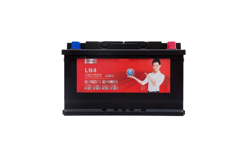旭派6-QTF-80-LN4 長壽命汽車啟停電瓶