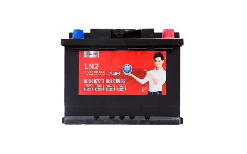 旭派6-QTF-60-LN2 長壽命汽車啟停電瓶