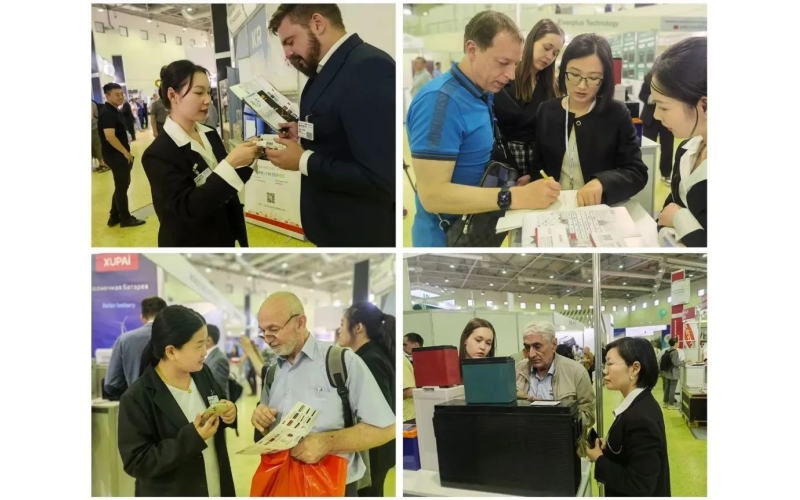 人氣爆棚，旭派電池在莫斯科展大放異彩！